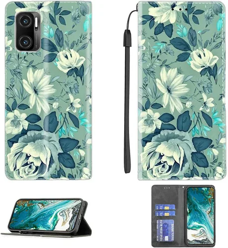 Vista 124 de Aroepurt Funda para UMIDIGI G1 Plus compatible con UMIDIGI G1 Plus Funda para teléfono Funda de piel sintética con función atril magnética CPT15