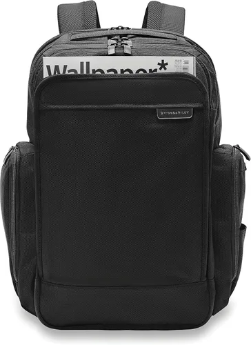 Vista 10 de Briggs & Riley Mochila Traveler, color negro, Negro