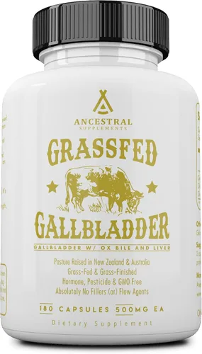Vista 5 de Ancestral Supplements Cápsulas para intestinos de ternera, soporte