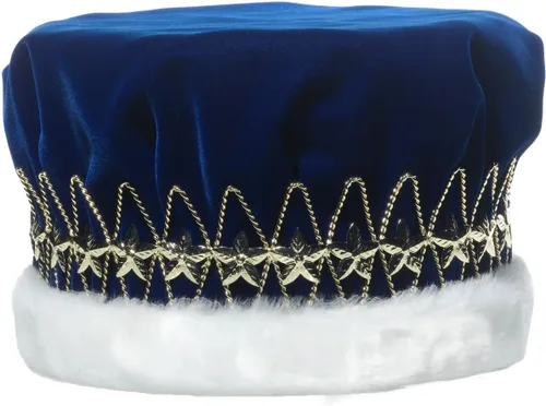 Vista 12 de Anderson's Majestic - Coronas de terciopelo King con banda de estrella, 6 pulgadas, corona para hombre, baile de graduación, regreso a casa, realeza