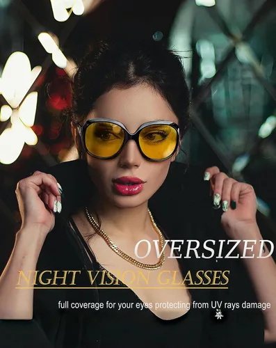 Vista 186 de Joopin Lentes de sol de gran tamaño para mujer, polarizados, grandes, para conducción, protección UV, grandes sombras