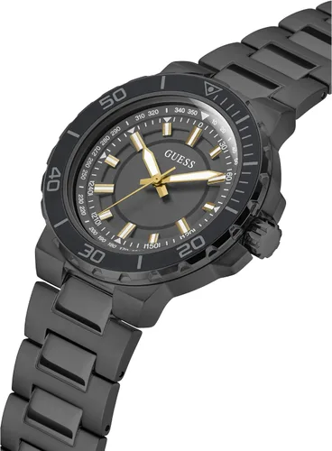 Vista 4 de GUESS Mens Sport Diver-Inspired 44mm Watch