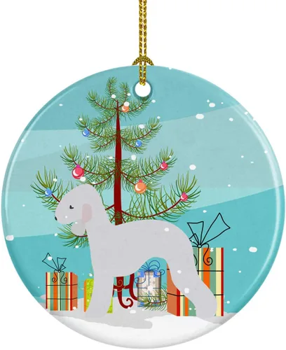 Vista 97 de Caroline's Treasures Cavalier King Charles Spaniel - Adorno de cerámica para árbol de Navidad, decoración colgante para el hogar, Navidad, fiestas