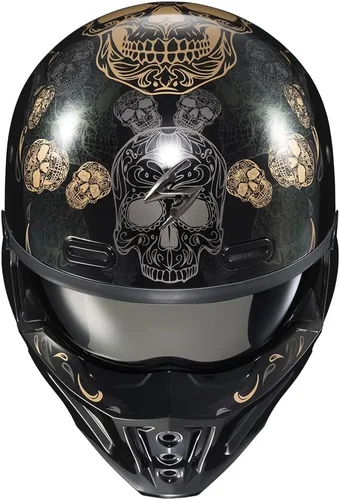 Vista 2 de ScorpionEXO Covert X Casco de Motocicleta de Cara Abierta Media Carcasa 3/4 Modo Listo para Comunicación Bolsillos para Altavoces DOT