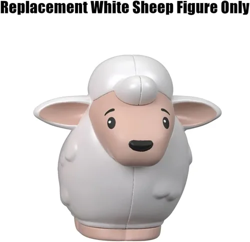 Vista 5 de Pieza de repuesto para Fisher-Price Little People Farm Animal Friends - GFL21 ~ Figura de repuesto de oveja blanca