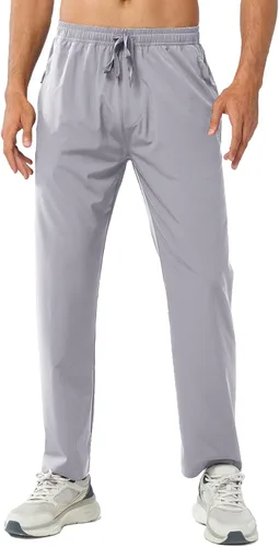 Vista 4 de NORTHYARD Pantalones deportivos para correr para hombre, ligeros, pantalones de senderismo para entrenamiento, gimnasio, correr, pantalones
