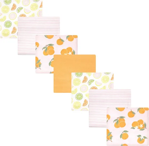 Vista 70 de Hudson Baby Unisex Baby Cotton Flannel Receiving Blankets Bundle, Neutral Woodland Pals, One Size (Pack of 2)