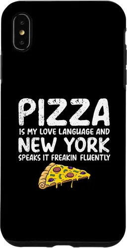 Vista 11 de iPhone 16 Pizza is my love language and New York speaks it freakin Case
