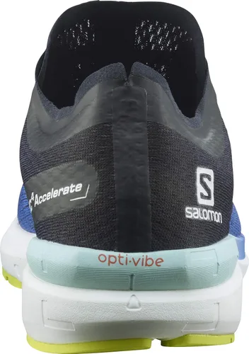 Vista 5 de Salomon Sonic 4 Accelerate - Tenis de correr para hombre, Negro azulado, D(M) US