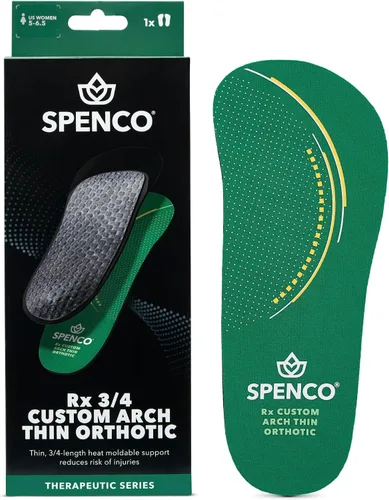 Vista 9 de Spenco Rx Thinsole - Plantillas de zapatos de longitud 3/4, para mujer 5-6.5