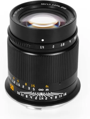 Vista 12 de TTArtisan Lente de cámara sin espejo F1.4 de 1.969 in F1.4 con gran apertura manual, montaje en L compatible con S1, S1R, S1H, S5, L, T, TL, TL2, CL