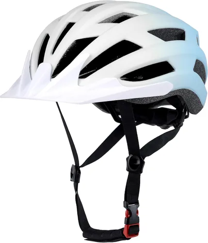 Vista 14 de Bilaki Casco de bicicleta para adultos, mujeres, hombres, jóvenes, niños, cascos ligeros de bicicleta de montaña con esfera ajustable y visera