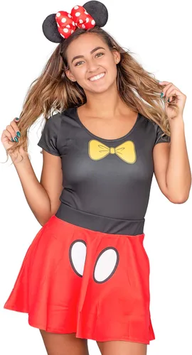Vista 4 de Conjunto de disfraz y falda de Minnie Mouse de Disney