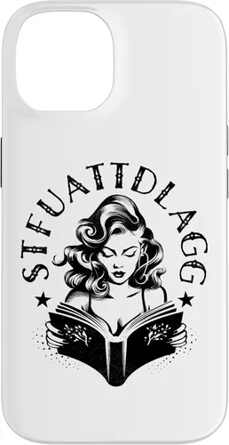 Vista 4 de Sexy STFUATTDLAGG Hot Woman Reading Spicy Good Book Love Case for iPhone 17