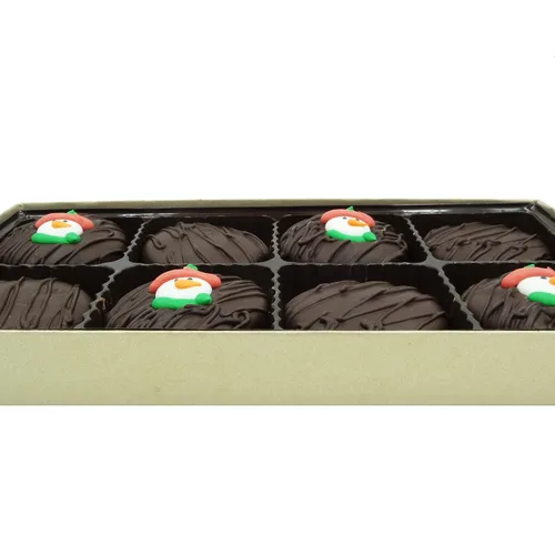 Vista 8 de Galletas Oreo bañadas en chocolate oscuro y con leche, de Philadelphia Candies