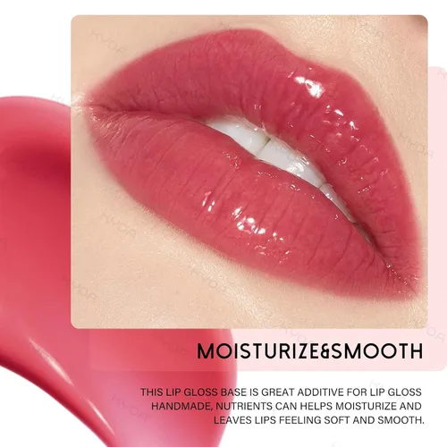 Vista 3 de KYDA Base hidratante de brillo de labios de 6.8 fl oz, material de imprimación de maquillaje de labios, base de brillo de labios antiadherente