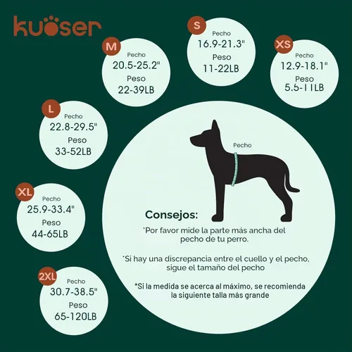 Vista 2 de Kuoser Chaleco salvavidas reflectante para perro, chaleco salvavidas para nadar y navegar Chalecos salvavidas ajustables para mascotas, traje