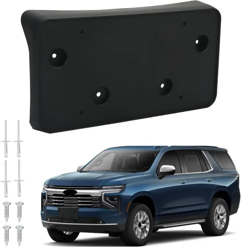 Vista 46 de Marco de matrícula frontal compatible con Chevy Colorado ZR2 2023 2024 2025, soporte de montaje para marco de matrícula, repuesto # 85553155