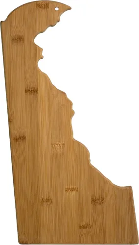 Vista 33 de Tabla para cortar y servir modelo Alabama de Totally Bamboo, de bambú 100%, para cocina y entretenimiento, Alabama, Marrón