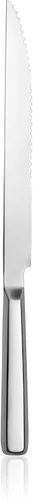 Vista 3 de New Star Foodservice Cuchara de servir con muescas con mango hueco, acero inoxidable, 13 pulgadas