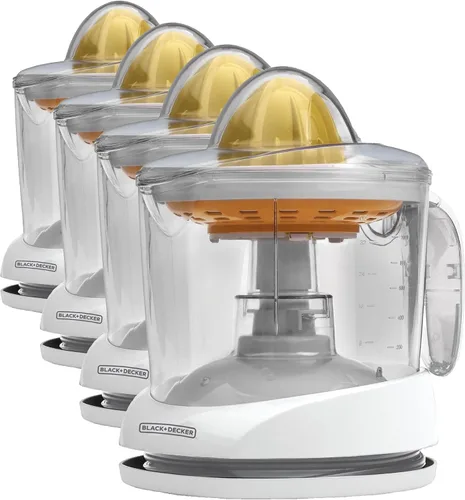 Vista 12 de Exprimidor de cítricos Black & Decker de color blanco de 34 onzas modelo CJ625