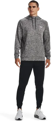 Vista 3 de Under Armour Sudadera de vellón con capucha, para hombre, jaspeada