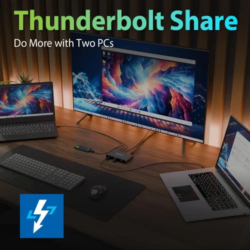 Vista 5 de IOGEAR Quantum Thunderbolt 4 MINI Dock