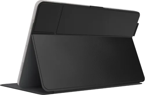 Vista 2 de Speck Funda y soporte para tableta Google Pixel 2023 – Diseño plegable delgado, ángulos de visión ajustables, protección de lente de cámara Soporte