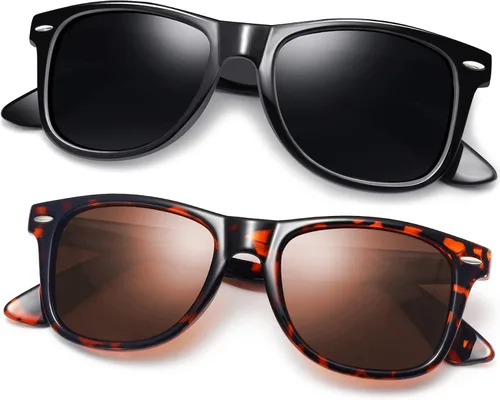 Vista 58 de Joopin Square Sunglasses Polarized UV400 Designer Sun Glasses Men Women