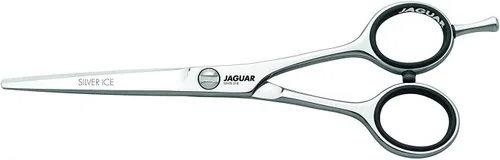 Vista 7 de Jaguar Tijeras White Line Silver Ice 6" Profesional, Ergonómico, Corte de Pelo de Acero, Recorte