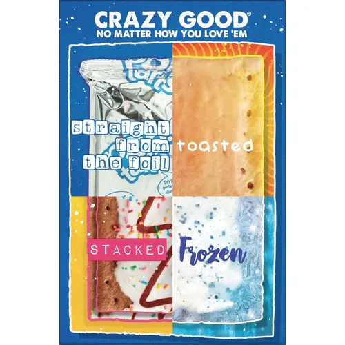 Vista 20 de Pop-Tarts - Tostadas, alimentos para el desayuno, bocadillos para niños, pan de plátano glaseado (96 Pop-Tarts)