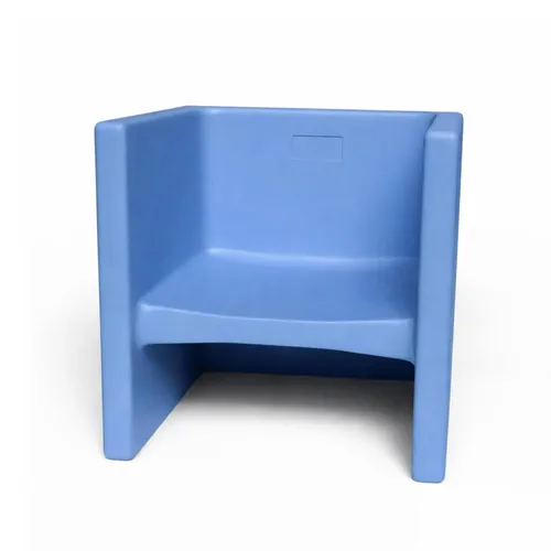 Vista 22 de Children's Factory Adapta-Bench, CF910-029 Azul, asientos flexibles para niños, aulas, muebles preescolares y de guardería, sillas para niños