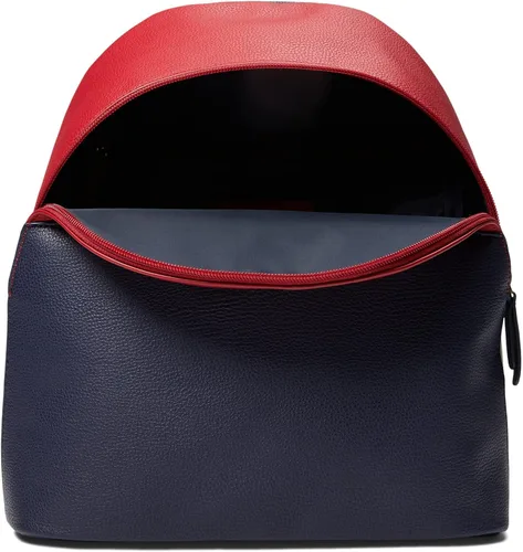 Vista 3 de Tommy Hilfiger Antonella II - Mochila pequeña de PVC azul marinorojopiedra, talla única, Azul marinorojopiedra, Antonella Ii-pequeña