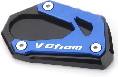 Vista 16 de Soporte lateral de pie para Suzuki para VStrom 1000 DL1000 para V-Strom 1000XT 2014 2020 2021 2022 (color A negro)