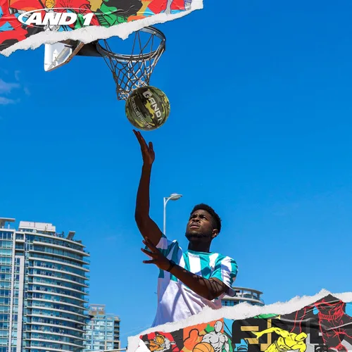 Vista 5 de AND1 Xcelerate - Balón de baloncesto de goma, tamaño reglamentario oficial Verde