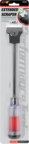 Vista 7 de Performance Tool W233 Raspador de Extensión de Largo Alcance de 12 Pulgadas con 3 Piezas de Cuchillas Raspadoras de Plástico de Doble Filo y 3
