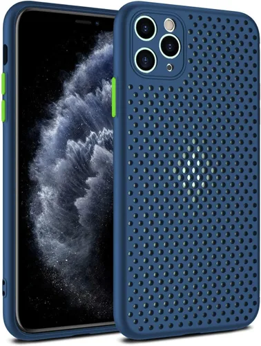 Vista 28 de Funda de disipación de calor para teléfono, nueva funda celular permeable con agujeros para disipación de calor, protección completa de lente