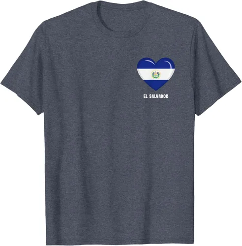 Vista 74 de Camiseta Bandera de El Salvador Camiseta salvadoreña, Negro