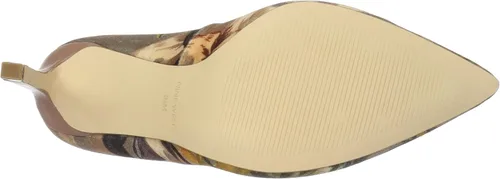 Vista 4 de Nine West Zapatos de tacón de tela Tatiana para mujer, terciopelo floral de ángel, 7, angel floral, terciopelo