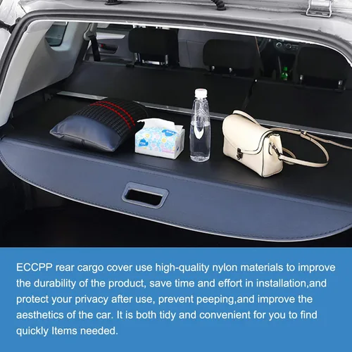 Vista 8 de ECCPP Cubierta de Carga 2017-2024 2025 para Mazda CX5 CX-5 Accesorios, Funda de Maletero Retráctil, Cubierta de Seguridad para el Baúl Trasero