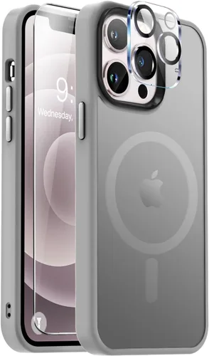 Vista 17 de Vooii Funda para iPhone SE 3ª/2ª/2020 con Magnético, Funda iPhone 8/7 [Compatible con Magsafe] [Diseño Integrado] Sensación de Agarre Cómoda Delgada