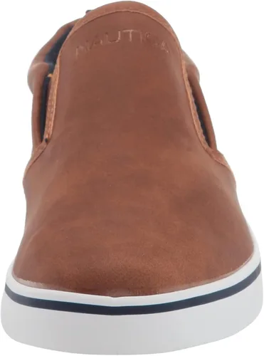 Vista 2 de Nautica Akeley - Tenis para niños sin cordones para jóvenes y niños (niños grandes, pequeños y bebés)
