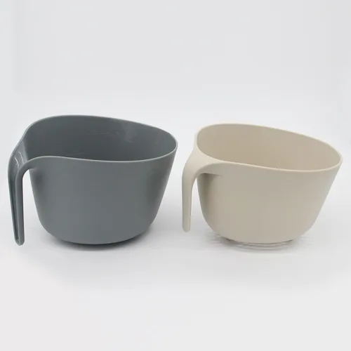 Vista 4 de Juego de colador y colador de cocina, 2 en 1, cesta de lavado de frutas y verduras para remojar, escurrir pasta, arroz, quinua, granos pequeños
