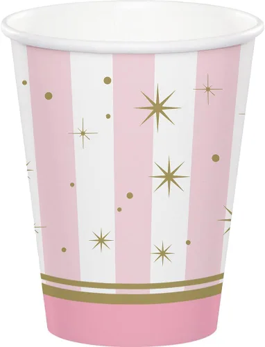Vista 9 de Creative Converting Twinkle Toes 8 invitaciones para fiestas Rosa