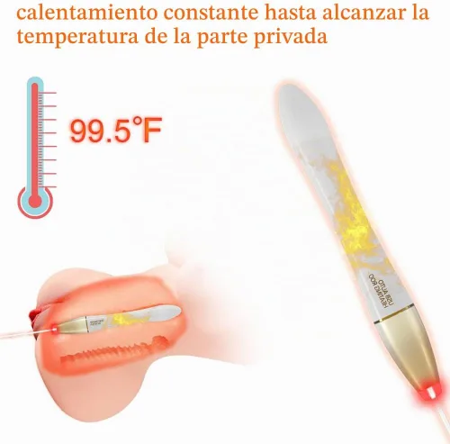 Vista 4 de FST Barras con control de calentamiento automático para vagina artificial portátil. Productos sexuales para adultos