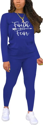 Vista 20 de Nimsruc Conjuntos de dos piezas para mujer casual 6536 Negro