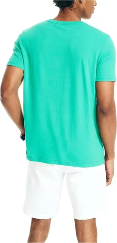 Vista 2 de Nautica Camiseta con logotipo de diseño sostenible para hombre