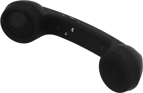 Vista 5 de Dpofirs Auricular de teléfono retro Bluetooth, receptor de teléfono móvil inalámbrico con micrófono de altavoz HD, diseño inalámbrico recargable