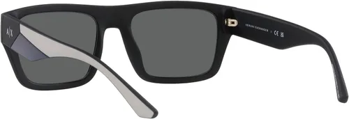 Vista 6 de AX ARMANI EXCHANGE Gafas de sol rectangulares Ax4124su de ajuste universal para hombre