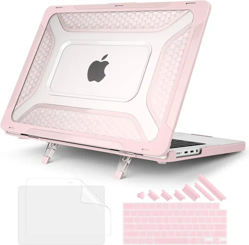 Vista 17 de Batianda Extreme - Funda resistente para MacBook Pro de 14 pulgadas 2026 Negro